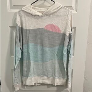 Faherty Multicolor Wave Hoodie